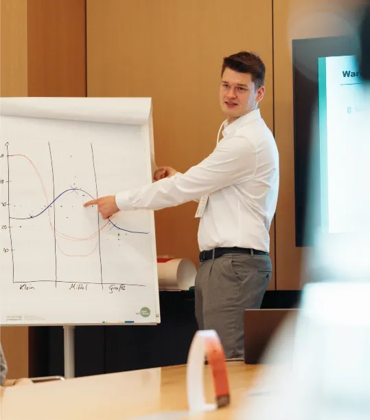 Pascal Kayser bei einem Workshop